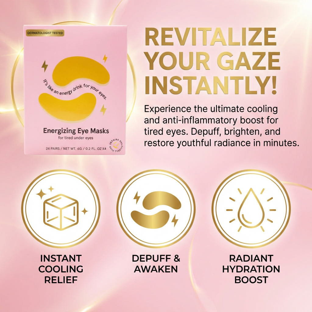 Collagen Gel Under Eye Mask Pack of 2 Bundle 48 Pairs