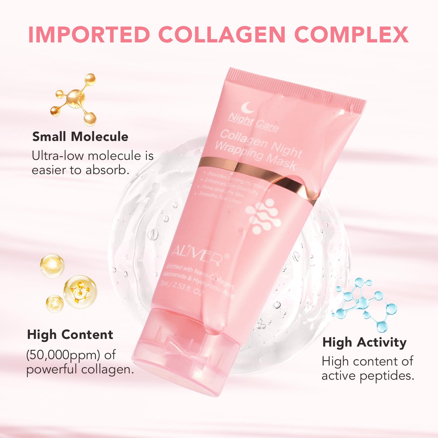 Luigine Collagen Night Wrapping Mask