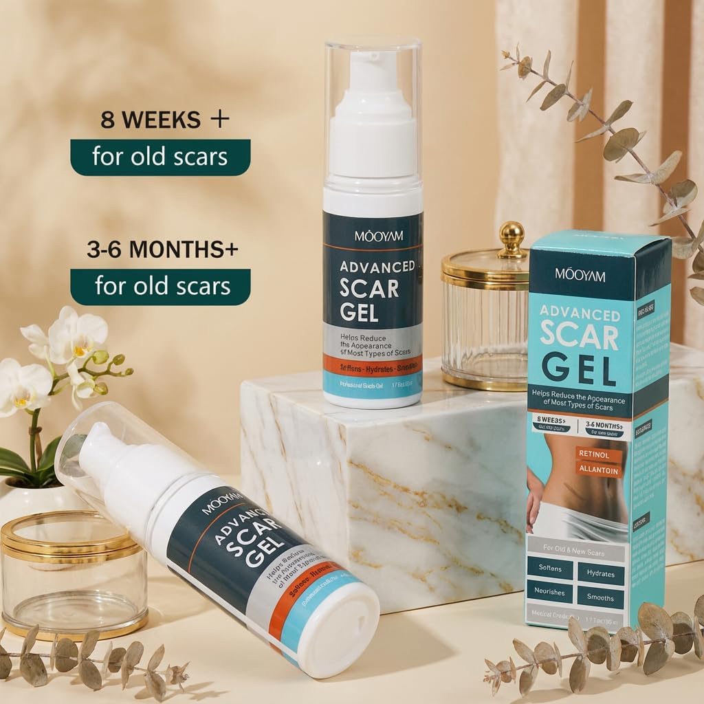 Advanced Scar Gel Silicone Based Skin Smoothing Formula 60 g