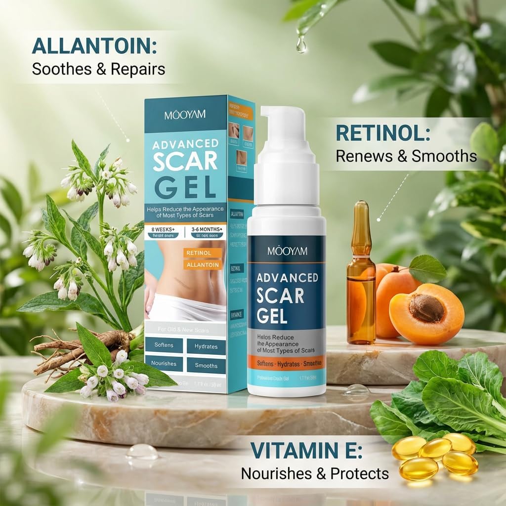 Advanced Scar Gel Silicone Based Skin Smoothing Formula 60 g