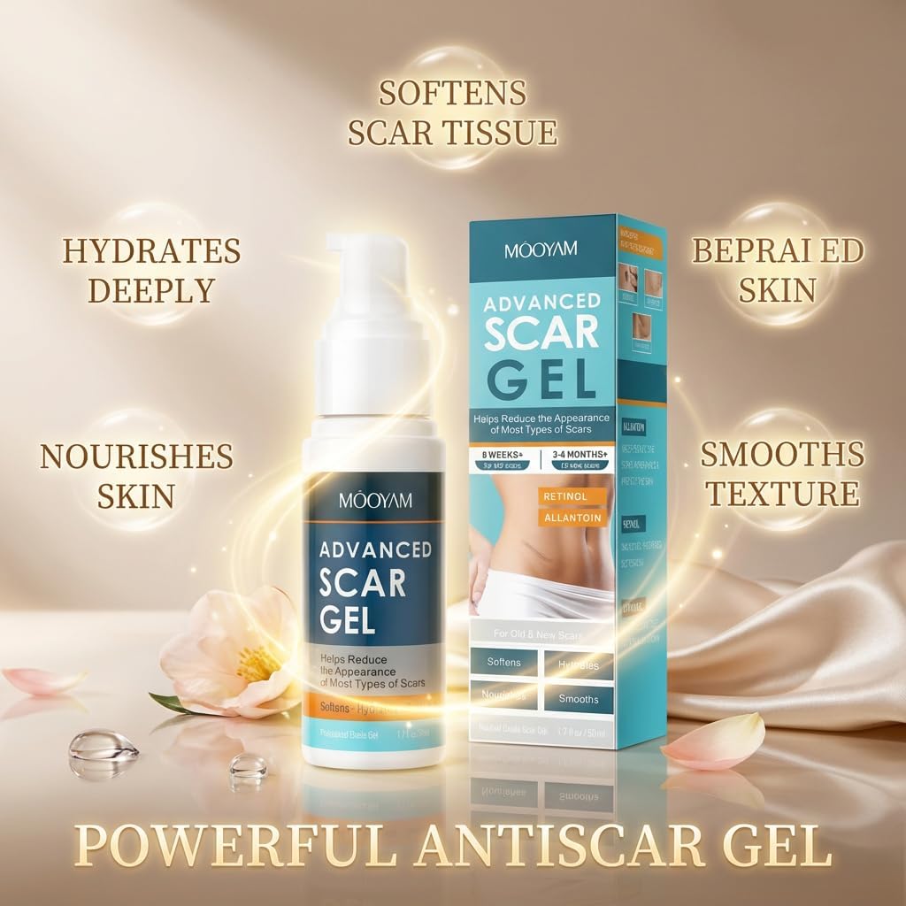 Advanced Scar Gel Silicone Based Skin Smoothing Formula 60 g